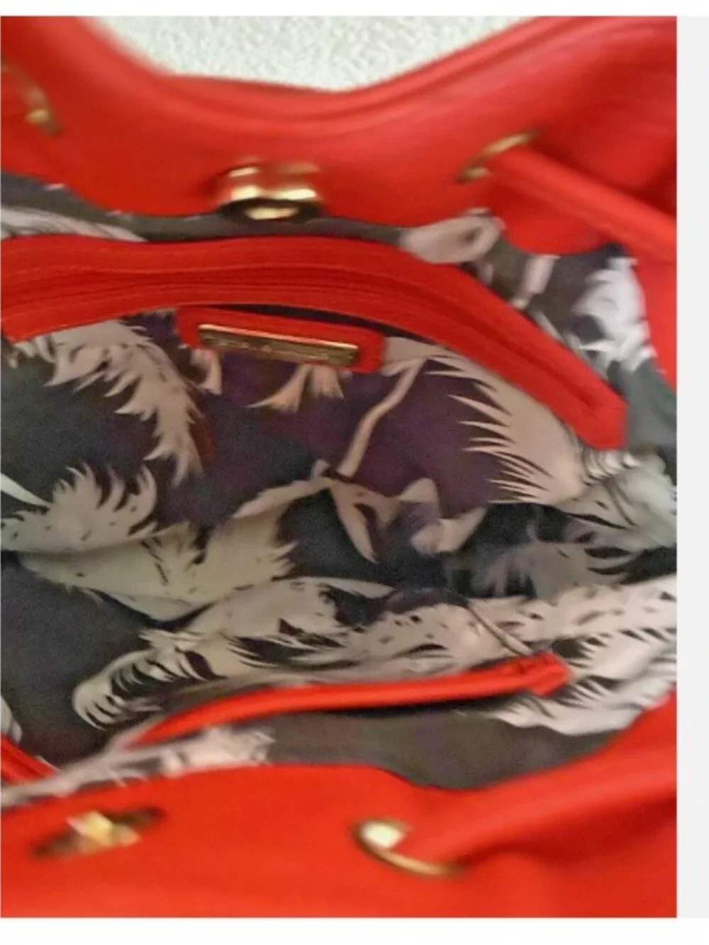 STEVE MADDEN Red Quilted Convertible Backpack Bucket Handbag